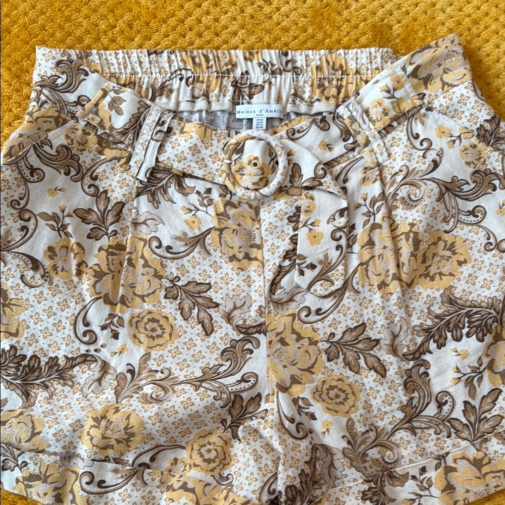Maison d'Amélie Floral Shorts